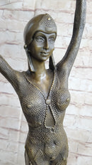 French Starfish Dancer by Chiparus Bronze Sculpture
