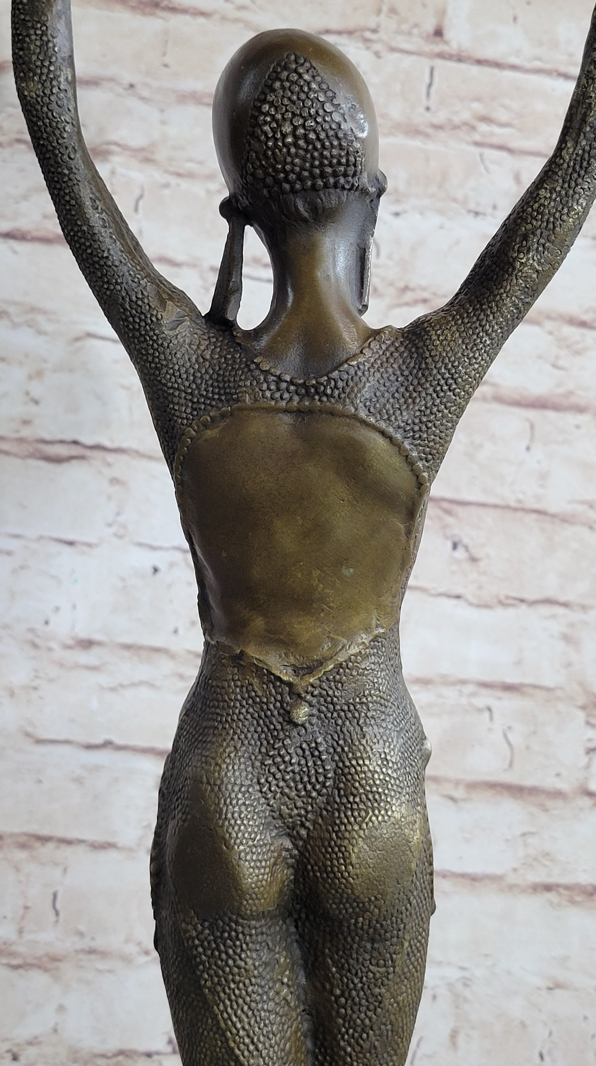 French Starfish Dancer by Chiparus Bronze Sculpture