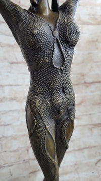 French Starfish Dancer by Chiparus Bronze Sculpture