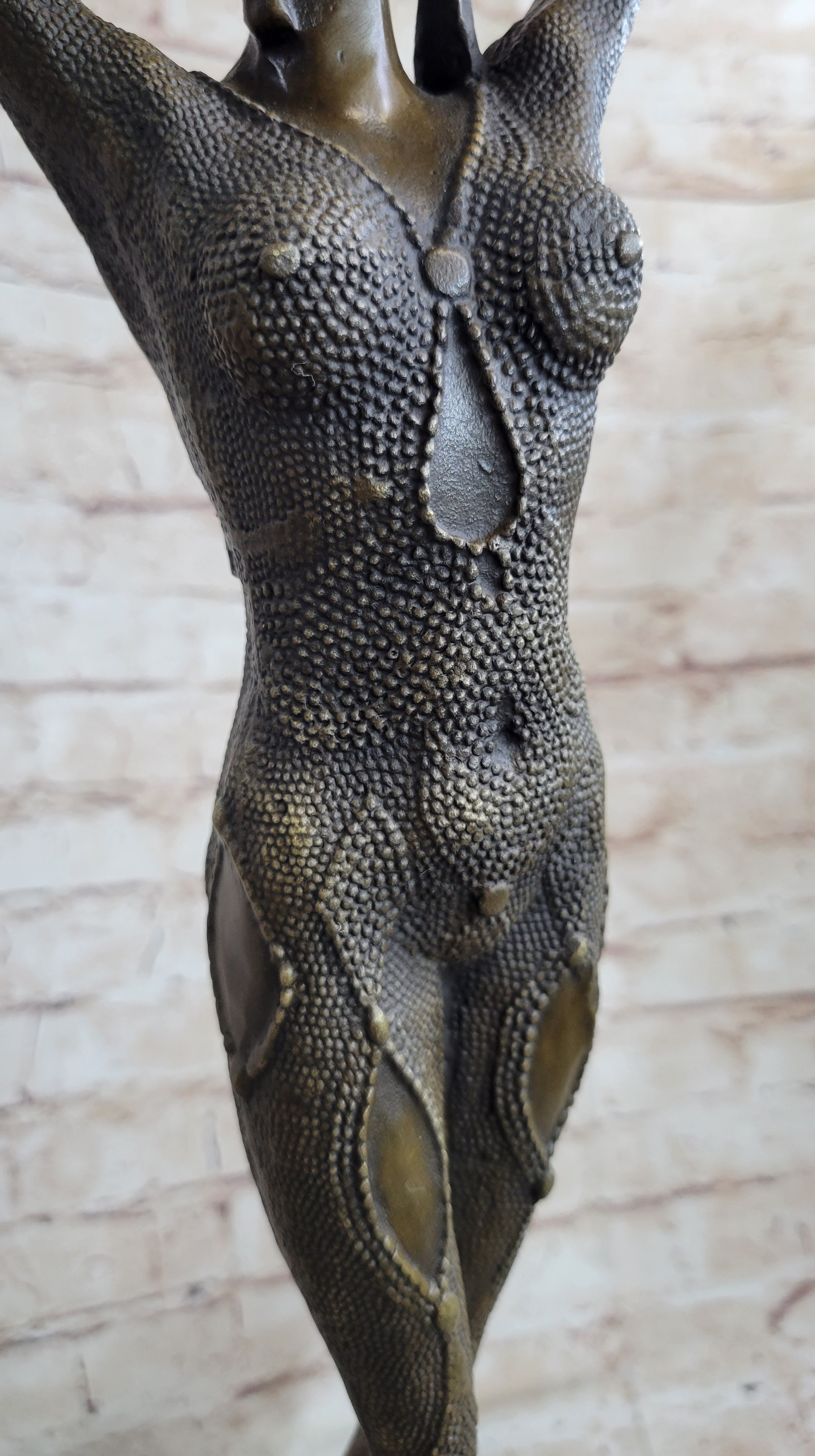 French Starfish Dancer by Chiparus Bronze Sculpture