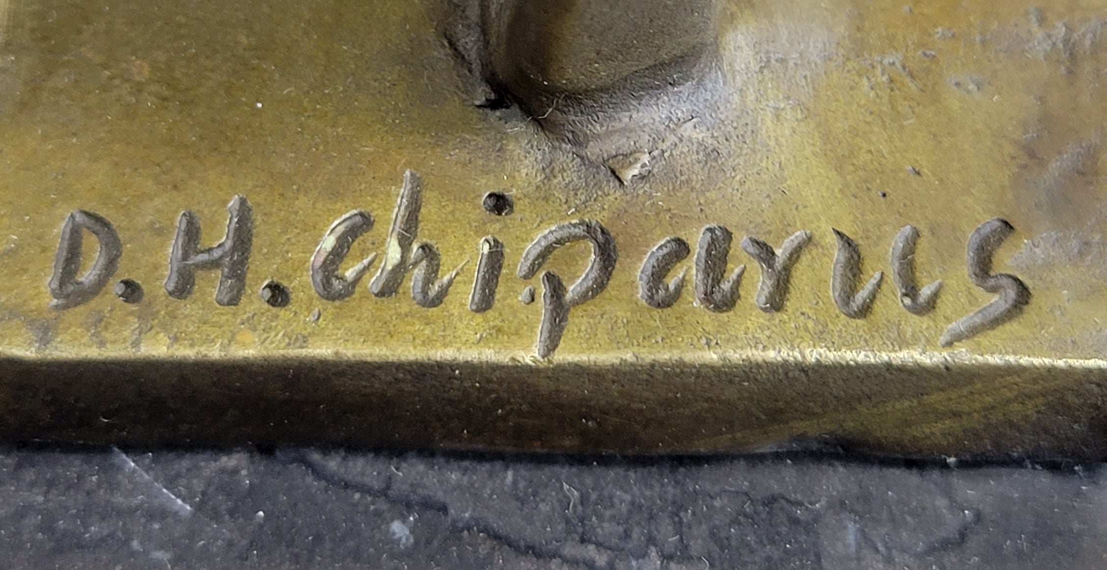 French Starfish Dancer by Chiparus Bronze Sculpture