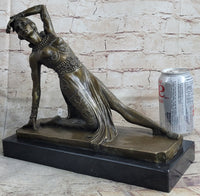 Art Nouveau Dancer by D.H. Chiparus Bronze Sculpture