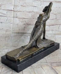 Art Nouveau Dancer by D.H. Chiparus Bronze Sculpture