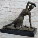 Art Nouveau Dancer by D.H. Chiparus Bronze Sculpture