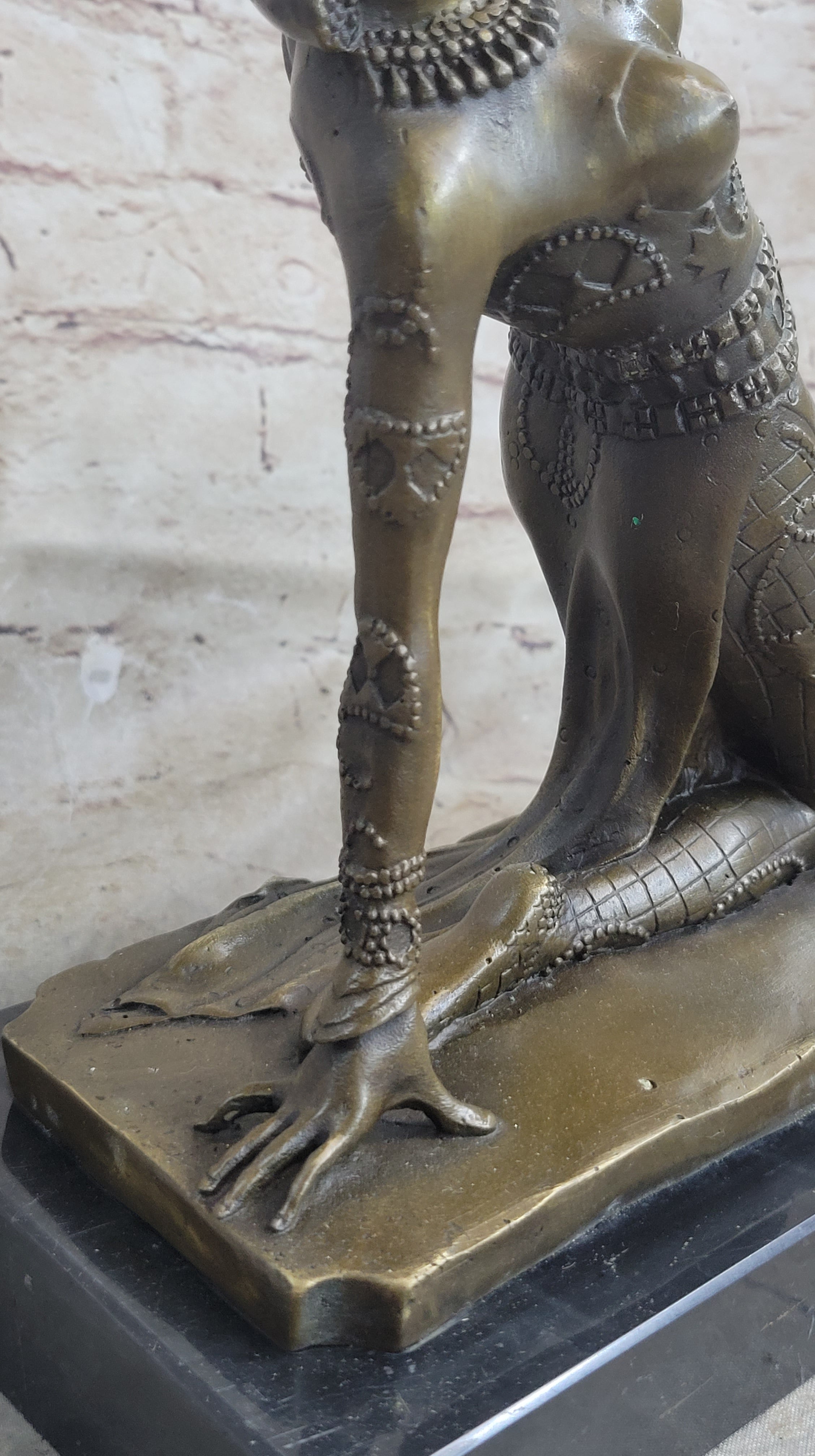 Art Nouveau Dancer by D.H. Chiparus Bronze Sculpture