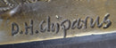 Art Nouveau Dancer by D.H. Chiparus Bronze Sculpture