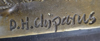 Art Nouveau Dancer by D.H. Chiparus Bronze Sculpture