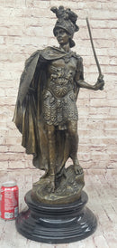 Mars God of War Bronze Metal Warrior 29" x 13" Sculpture