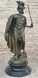 Mars God of War Bronze Metal Warrior 29" x 13" Sculpture