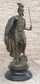 Mars God of War Bronze Metal Warrior 29" x 13" Sculpture