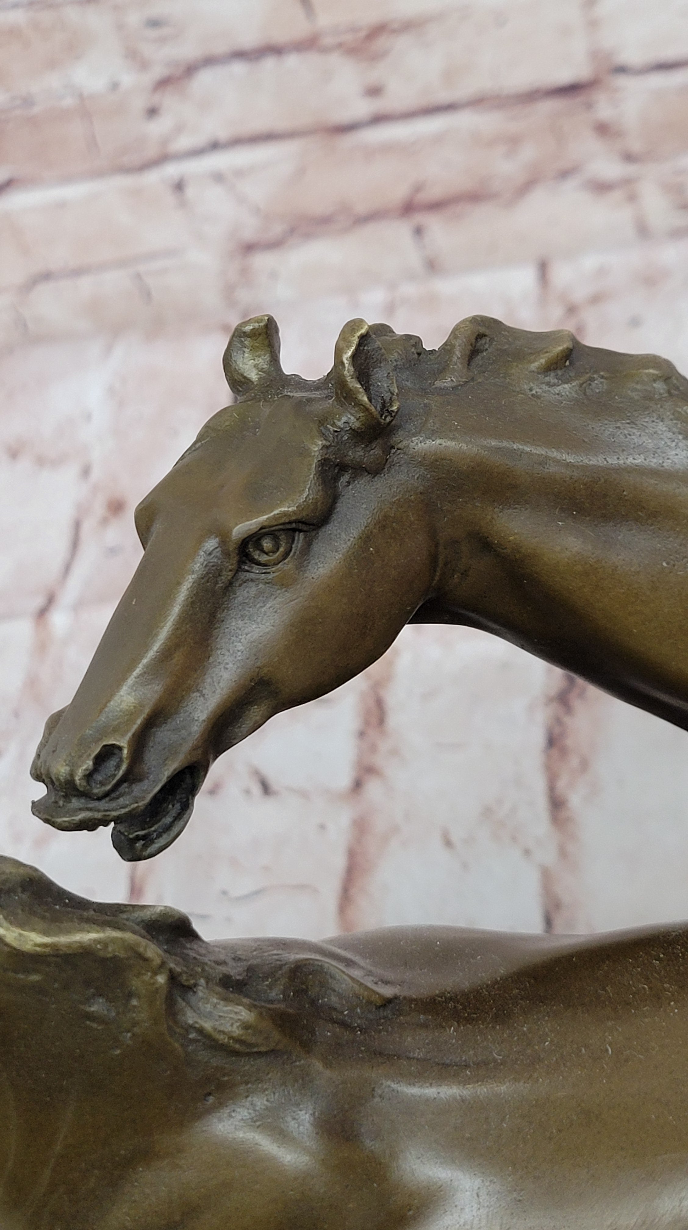 Bronze Horse Duo – Rearing Stallions Sculpture