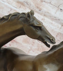 Bronze Horse Duo – Rearing Stallions Sculpture