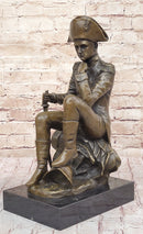 Hot Cast Bronze Sculpture of Young Napoleon by Aldo Vitaleh