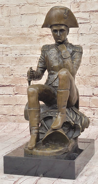 Hot Cast Bronze Sculpture of Young Napoleon by Aldo Vitaleh