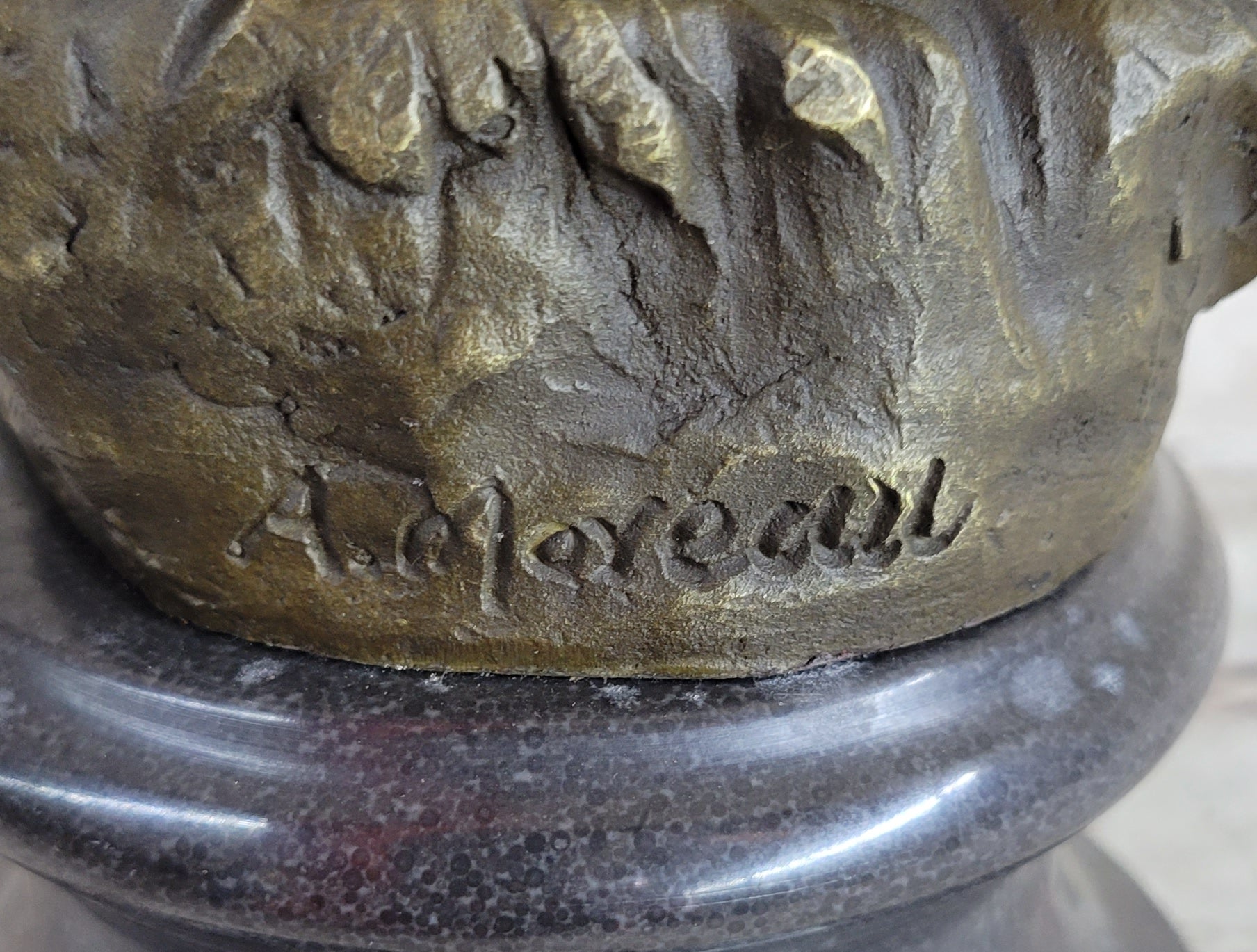 Girl Playing Tambourine Bronze Sculpture 20" x 9"
