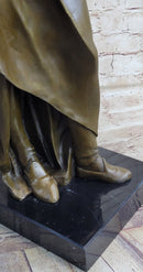 Signed Carrier Frederic Chopin Bronze Sculpture
