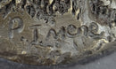 Horses Mare W/Foal Bronze Sculpture Marble Base