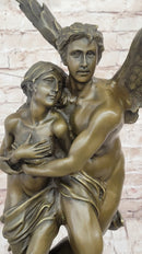 Psyche Cupid Eros Aphrodite Venus Winged Angel Lovers Bronze