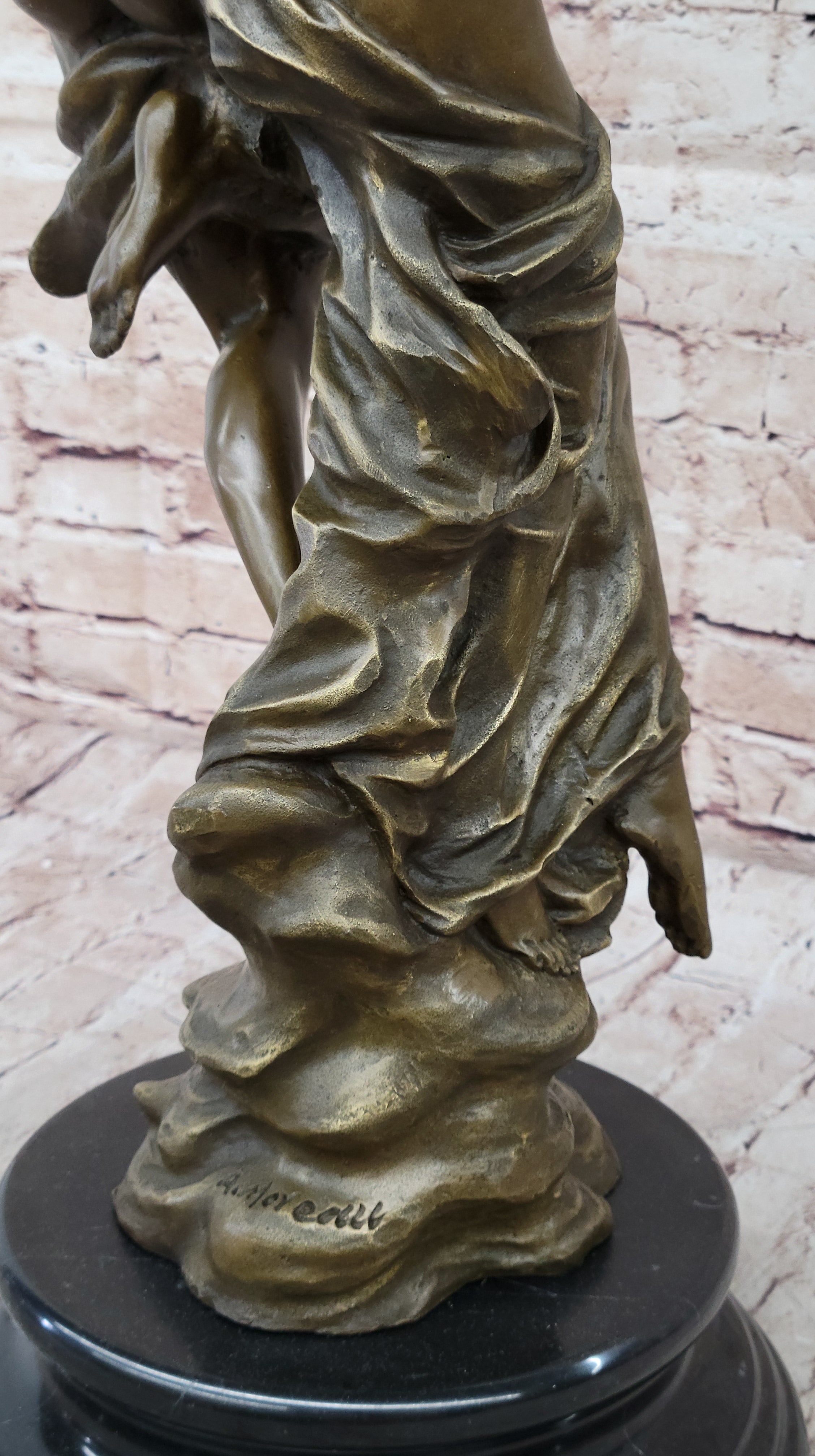 Psyche Cupid Eros Aphrodite Venus Winged Angel Lovers Bronze