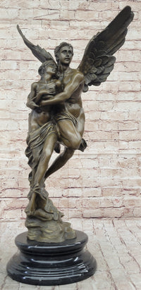 Psyche Cupid Eros Aphrodite Venus Winged Angel Lovers Bronze
