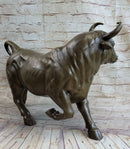 Trotting Bull Bronze Sculpture 16" x 22"
