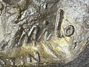 Eagle Landing with Outstretched Talons Bronze Sculpture