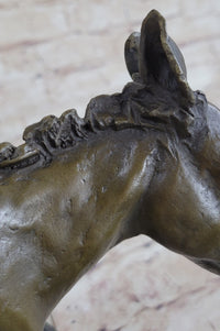 Vienna Cold Painted Bronze Donkey Hot Cast Sculpture