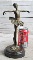 Prima Ballerina Dancer Figure Trophy on Marble Base