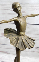 Prima Ballerina Dancer Figure Trophy on Marble Base