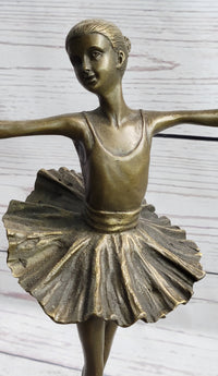 Prima Ballerina Dancer Figure Trophy on Marble Base