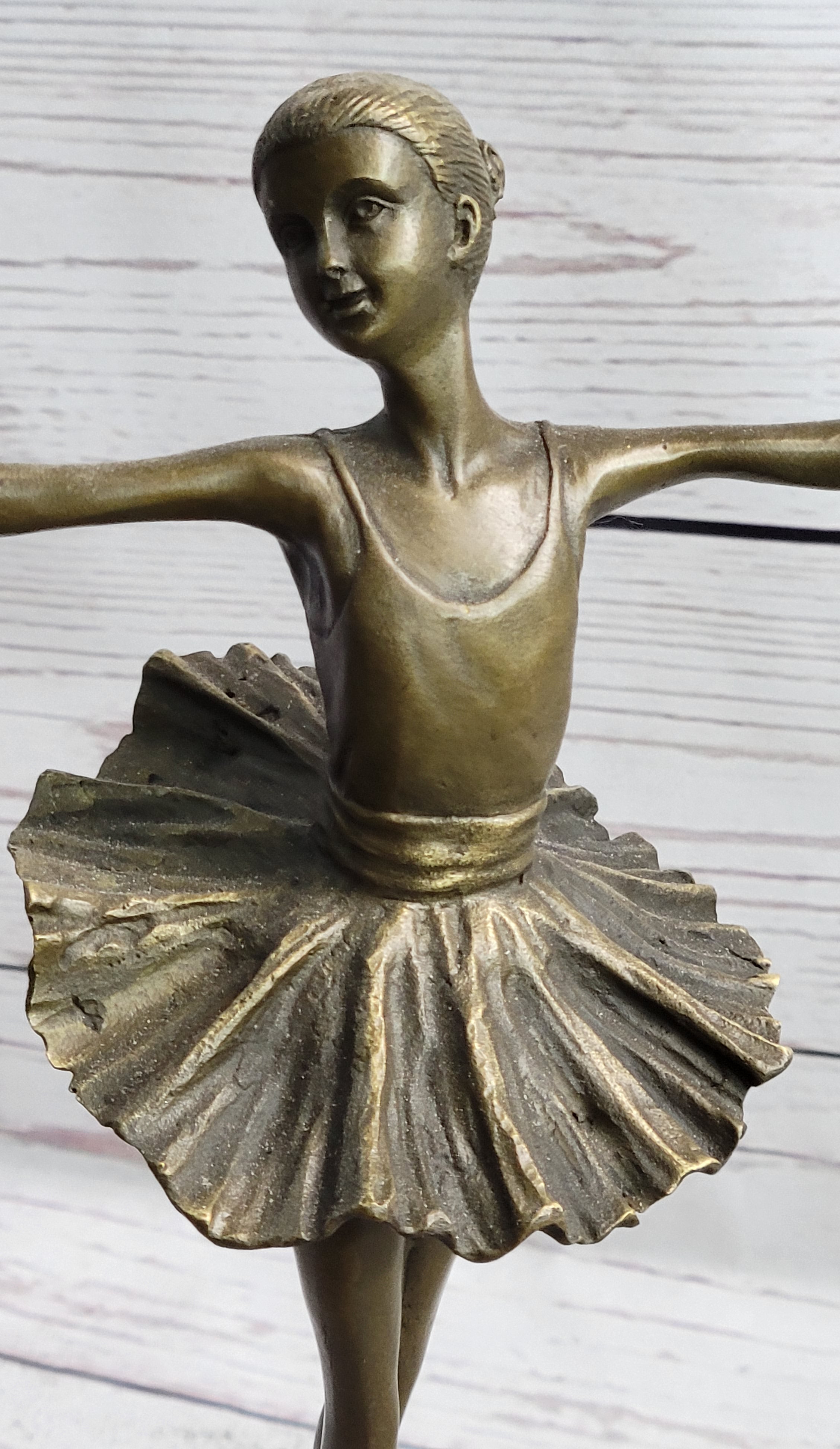 Prima Ballerina Dancer Figure Trophy on Marble Base