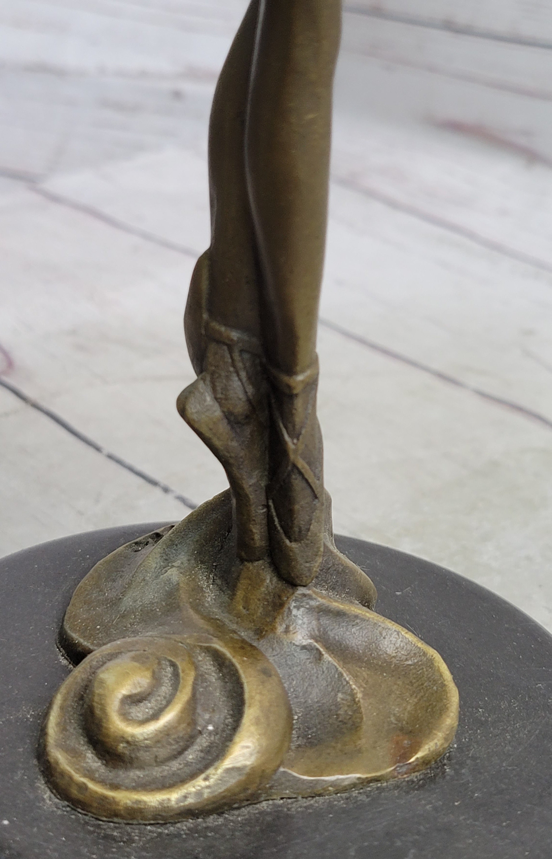 Prima Ballerina Dancer Figure Trophy on Marble Base