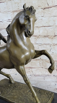 Horseback Monkey on My Back Riding Horse Bronze by Milo 13" x 13"
