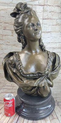 Bronze and Ormolu Bust of Marie Antoinette by Gerome