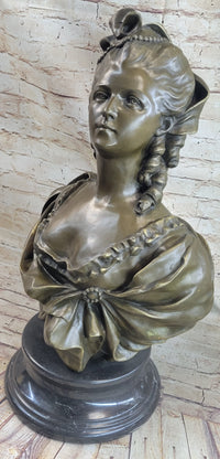 Bronze and Ormolu Bust of Marie Antoinette by Gerome
