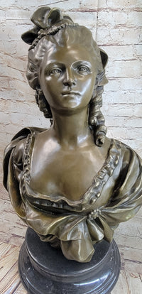Bronze and Ormolu Bust of Marie Antoinette by Gerome