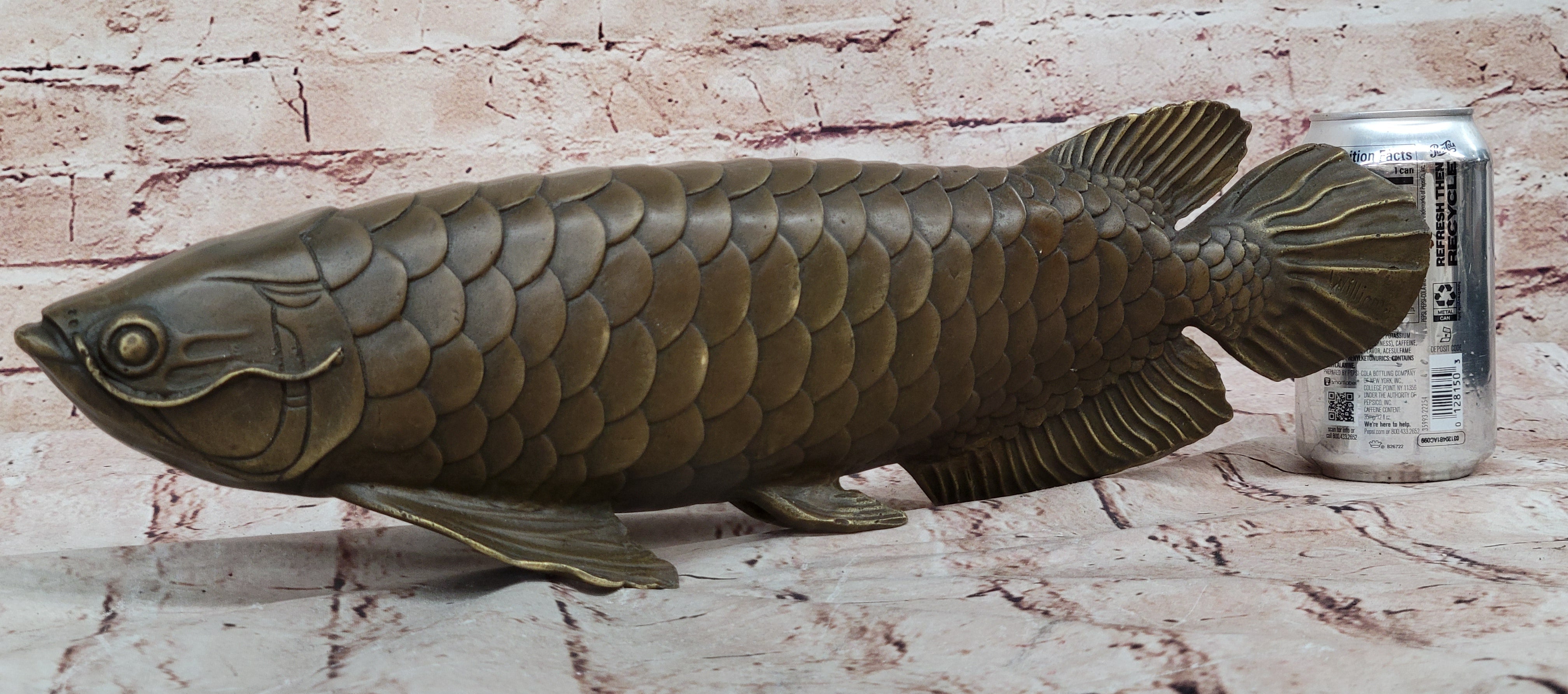 Bronze Arowana Fish – Asian Feng Shui Wealth Symbol