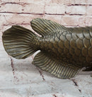 Bronze Arowana Fish – Asian Feng Shui Wealth Symbol