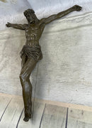 Jesus Christ on Cross Wall Hanging Crucifix 18.5" x 17.5"