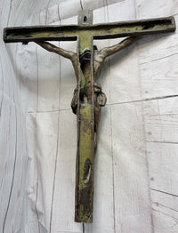 Bronze Wall Mounted Crucifix Jesus Christ 25" x 21"