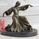 Turkish Georgian Dancer Bronze Sculpture Chiparus Figure