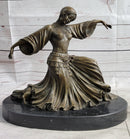 Turkish Georgian Dancer Bronze Sculpture Chiparus Figure