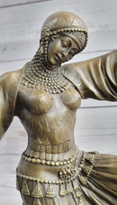Turkish Georgian Dancer Bronze Sculpture Chiparus Figure