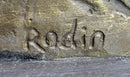 Signed The Kiss by Rodin Bronze Art Deco Figure