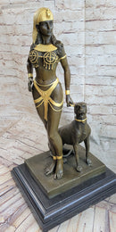 Signed Original Massive Artwork by Cesaro Egyptian Queen & Panther
