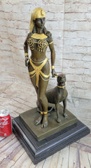 Signed Original Massive Artwork by Cesaro Egyptian Queen & Panther