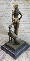 Signed Original Massive Artwork by Cesaro Egyptian Queen & Panther
