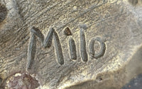 Bronze Horse Sculpture on Black Marble Base after PJ Mene
