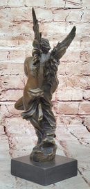 Bronze Angel Carrying Woman – Eros & Psyche