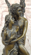 Bronze Angel Carrying Woman – Eros & Psyche
